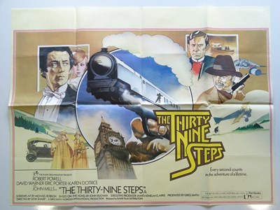 Lot 363 - THE THIRTY-NINE STEPS (1978) - UK Quad Film...