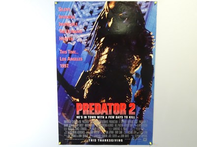 Lot 380 - PREDATOR 2 (1990) - US One-Sheet (Double...