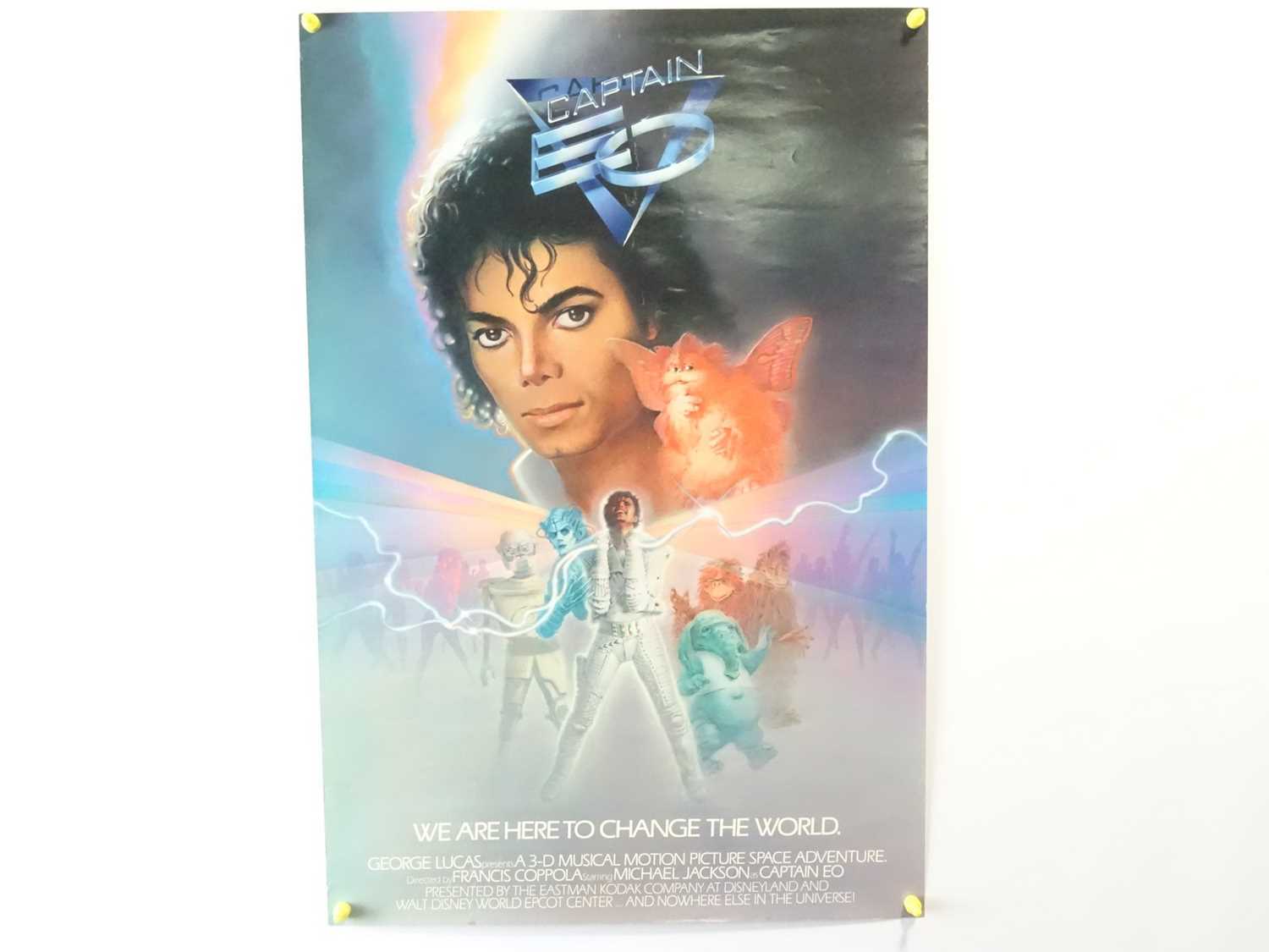 Lot 234 - CAPTAIN EO (1986) - Original One-Sheet Park