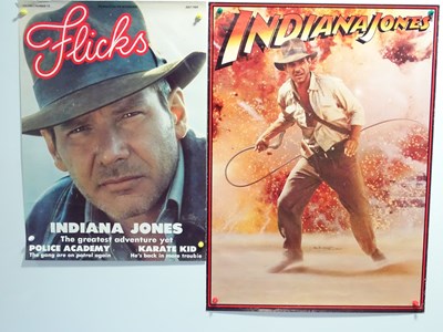 Lot 95 - INDIANA JONES (1980S) Commercial poster, full...