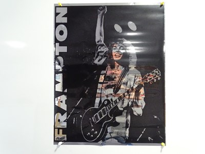 Lot 430 - PETER FRAMPTON (1980s / 1990s) - Silver foil...