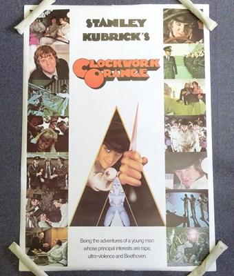 Lot 345 - CLOCKWORK ORANGE 60x40 commercial poster - rolled