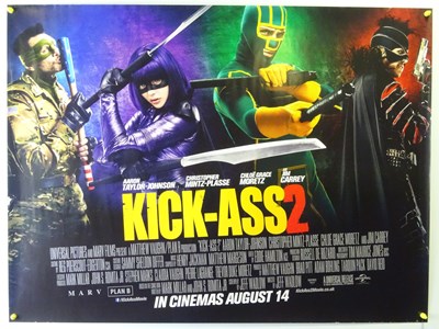 Lot 28 - KICK-ASS 2 (2013) - A full set of 5 UK Quads...