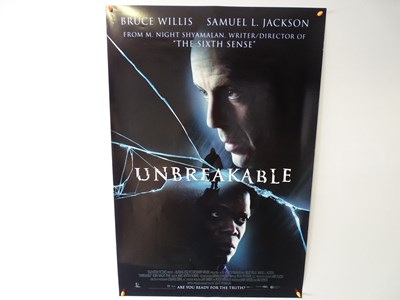 Lot 365 - UNBREAKABLE (2000) - A pair of UK film posters...