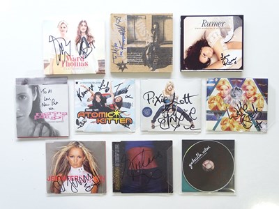 Lot 459 - A collection of signed CDs by various female...
