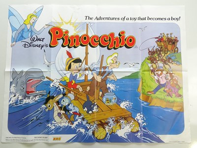 Lot 109 - WALT DISNEY: PINOCCHIO (1978) and (1980s) UK...