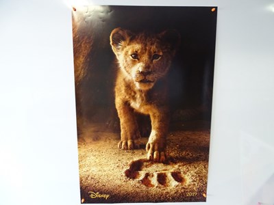 Lot 133 - WALT DISNEY: THE LION KING (1994 and 2019) - A...