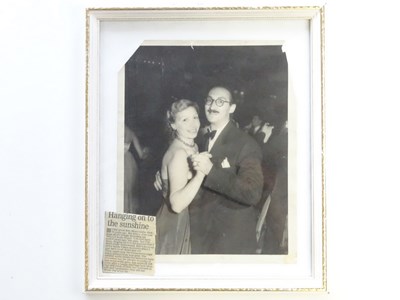 Lot 156 - ERIC MORECAMBE - A black/white candid...