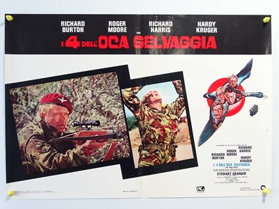 Lot 50 - THE WILD GEESE (1978) A set of eight Italian...