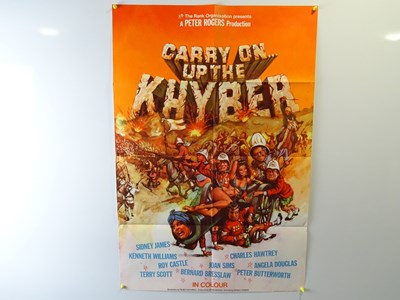 Lot 166 - CARRY ON UP THE KHYBER (1968) - UK One Sheet...