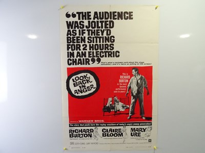 Lot 184 - LOOK BACK IN ANGER (1959) - folded one sheet