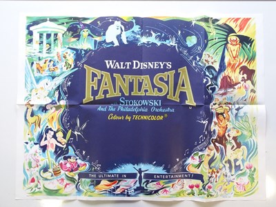 Lot 117 - WALT DISNEY: FANTASIA (1968 Release) - UK Quad...