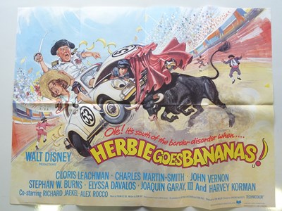 Lot 144 - HERBIE: A group of three UK Quad film posters...