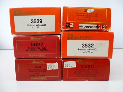Lot 225 - A group of HO Gauge RIVAROSSI European Outline...