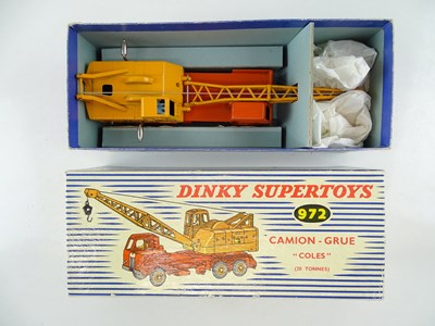 Lot 23 - A FRENCH DINKY 972 Coles Lorry Mounted Crane -...
