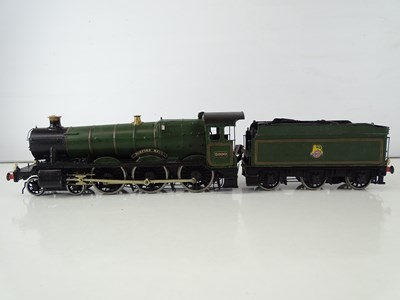 Lot 549 - A kitbuilt O Gauge finescale Hall class steam...