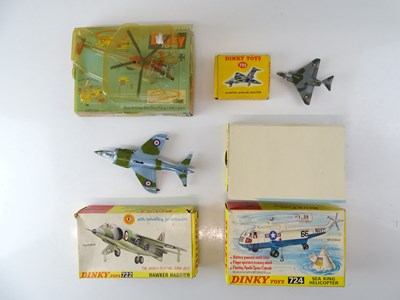 Lot 73 - A group of DINKY Military Aircraft comprising:...