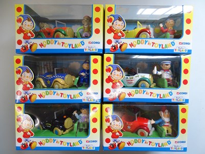 Lot 85 - A complete set of all six CORGI "Noddy in...