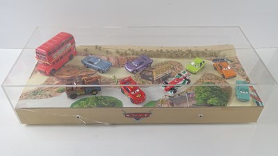 Lot 14 - CARS (2006) A hand built diorama by AMALGAM...
