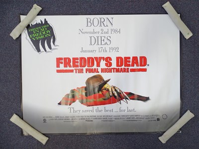 Lot 151 - FREDDY'S DEAD:THE FINAL NIGHTMARE (1991) - (2...