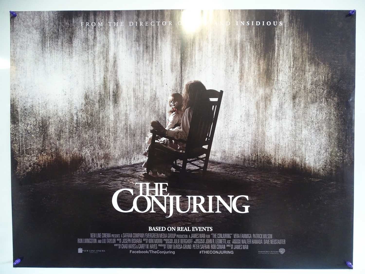 Lot 160 - HORROR POSTER LOT (9 in Lot) - UK Quads - ALL...
