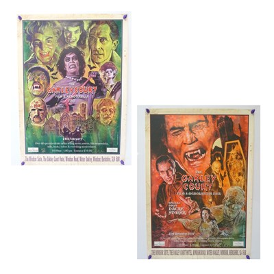 Lot 163 - OAKLEY COURT FILM AND MEMORABILIA FAIR POSTERS...