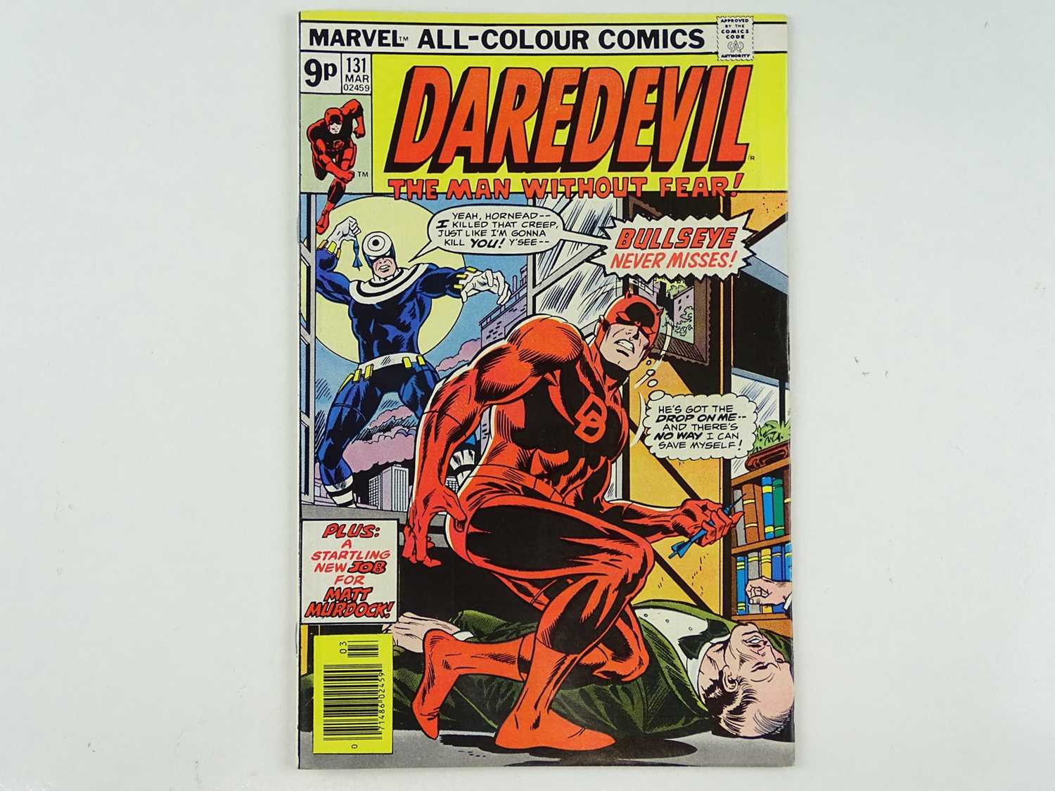 Lot 51 - DAREDEVIL #131 - (1976 - MARVEL - UK Price...