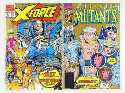 Lot 159 - NEW MUTANTS #87 & X-Force #1 - (2 in Lot) -...