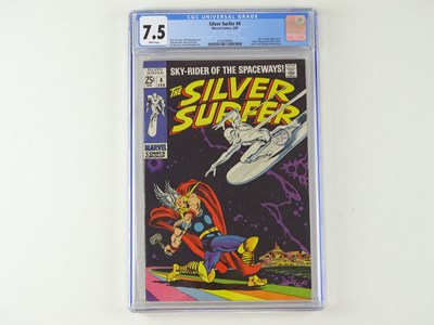 Lot 455 - SILVER SURFER #4 - (1969 - MARVEL - Cents...
