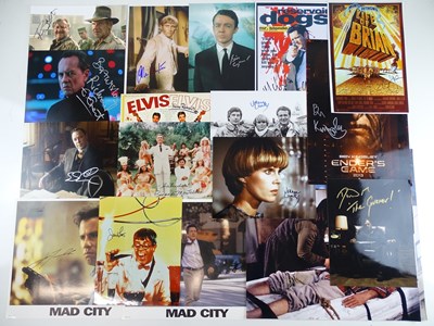 Lot 18 - A large quantity of signed photographs -...