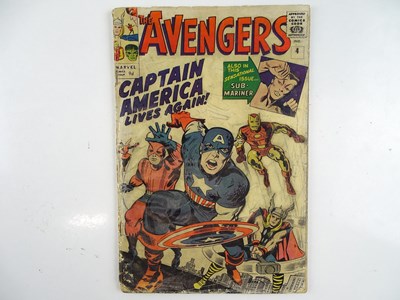 Lot 1 - AVENGERS #4 - (1964 - MARVEL - UK Price...