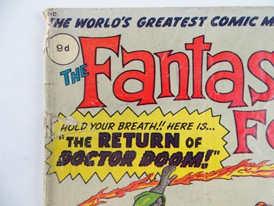 Lot 19 - FANTASTIC FOUR #10 (1963 - MARVEL - UK Price...