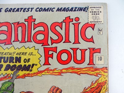 Lot 19 - FANTASTIC FOUR #10 (1963 - MARVEL - UK Price...