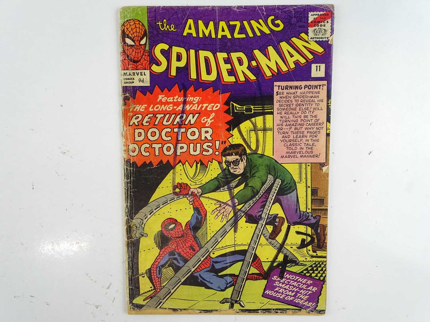 Lot 24 - AMAZING SPIDER-MAN #11 (1964 - MARVEL - UK...
