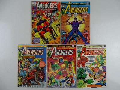 Lot 134 - AVENGERS #89, 109, 119, 129, 130 - (5 in Lot) -...